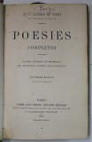 POESIES COMPLETES par ALFRED DE VIGNY , 1864