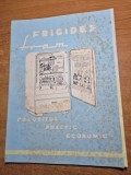 frigiderul fram - manual de utilizare - din anii '60