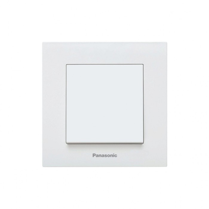 Intrerupator simplu 10AX 250V alb Panasonic P-KP1