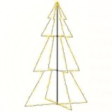 Cumpara ieftin Brad Craciun conic 240 LED-uri, 118x180 cm, interior &amp; exterior