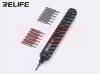 Surubelnita Electrica Precizie RELIFE E1, 12 biti, Fibra Carbon, Cuplu 0.35Nm, S2, LED, USB-C, Magnetica, Accesorii GSM