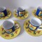 Set 5 cesti de cafea cu farfurioara Keith Haring by Konitz, pop art design