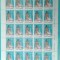 TIMBRE ROMANIA MNH LP1285/1992 Centenar Foișorul de Foc - BUC. Coala 25 timbre