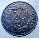 7.991 POLONIA 20 GROSZY 1923, Europa, Nichel