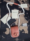Musette piele 100% naturală din piele de vițel