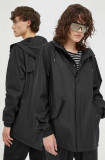 Cumpara ieftin Rains geacă de ploaie 18010 Fishtail Jacket culoarea negru, de tranziție 18010.01-01Black