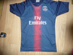 Tricou pt copii -Echipa Paris Saint Germain nr 10 Neymar Jr ,H=55 cm foto