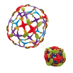 Minge curcubeu extensibila pentru copii, jucarie interactiva 3+