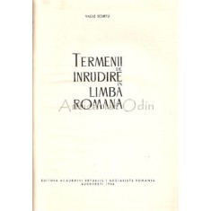 Termenii De Inrudire In Limba Romana - Vasile Scurtu