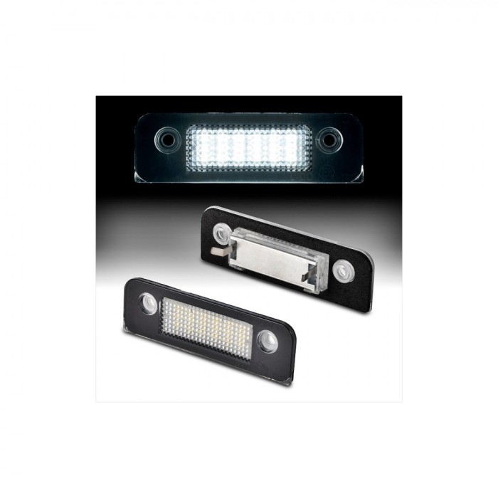 Set 2 lampi LED numar compatibila Ford
