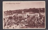 Carte Postala Romania Arges Campulung - Centrul in zi de targ