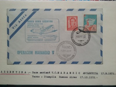 1972-Argentina-Baza V.C. Marambio-Plic circ. foto