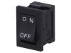 Comutator Basculant ON-OFF Miyama DS-850K-S-ON-K, 3A/250VAC, Rocker SPST, Montare Panou