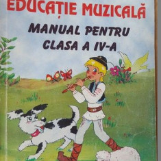 Educatie muzicala. Manual oentru clasa a IV-a- Anton Scornea, Maria Dragan