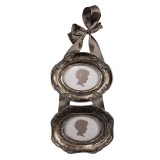 Cumpara ieftin Rama foto perete polirasina argintie 14x3x27 cm / 9x7 cm (2)
