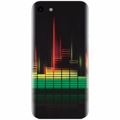 Husa silicon pentru Apple Iphone 6 / 6S, Abstract Dj Sound System foto