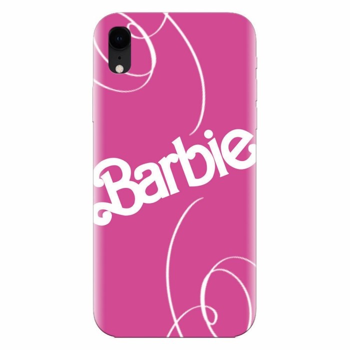 Husa silicon pentru Apple Iphone XR, Barbie