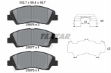 Set placute frana TEXTAR 2597601