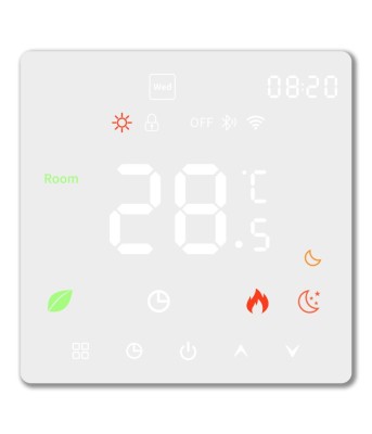 Termostat Inteligent Centrala, TouchScreen, WIFI,Tuya foto