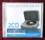 Caseta 2 CD-uri: &quot;COLLECTION EN OR - 2CD ANNEES 60. La Collection Indispensable&quot;. Nou, in tipla