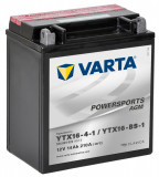 Baterie Moto Varta Powersports Agm 14Ah 12V TX16-4-1 514901021I314