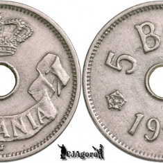 1906 J, 5 Bani - Carol I - Regatul României | KM 31 | stare UNC