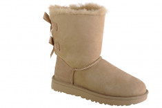 Cizme de iarna UGG Bailey Bow II 1016225-MDSD bej foto