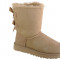 Cizme de iarna UGG Bailey Bow II 1016225-MDSD bej