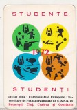 bnk cld Calendar de buzunar 1972 CE Universitare de Fotbal