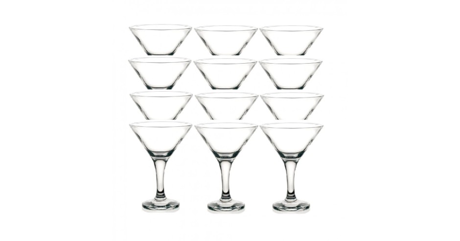 19 Cl - Onis Bespoke Bicchiere Martini In Vetro - Set 6 Pezzi - 4