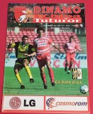 Program meci fotbal DINAMO BUCURESTI - CEAHLAUL PIATRA NEAMT (04.08.2001)-poster BUIA