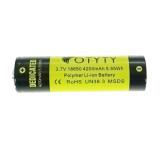 Cumpara ieftin Acumulator 18650 Li-Ion, OTYTY BRC-18650-4200, 3.7V 4200mAh, verde cu negru, Diversi Producatori