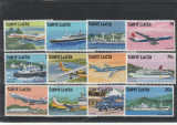 Transport ,vapoare ,avion, Saint Lucia., Transporturi, Nestampilat