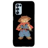 Husa compatibila cu Oppo A76 model Ronin Catana Cat, Silicon, TPU, Viceversa, Transparent, Carcasa