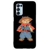 Husa compatibila cu Oppo A54 5G model Ronin Catana Cat, Silicon, TPU, Viceversa, Transparent, Carcasa
