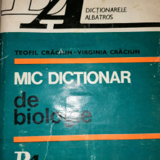 Teofil Craciun - Mic dictionar de biologie