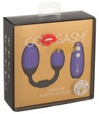 Ou vibrator pentru vagin și anus cu 7 moduri de vibrație Vibrating Pussy &amp; Ass