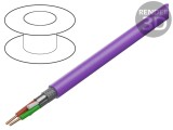 Cablu PROFIBUS 1x2x22AWG Cu PVC Violet 500m