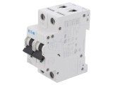 Intrerupator Supracurent EATON ELECTRIC 2A 2 Poli Serie FAZ Tip C Sina DIN