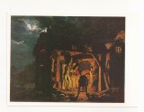 FA98 -Carte Postala- RUSIA - State Hermitage Museum - Joseph Wright of Derby, The Blacksmith&#039;s Shop , necirculata 1983