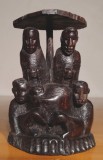 Sculptura africana in lemn de abanos | Nasterea lui Iisus Hristos
