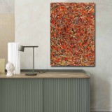 Cumpara ieftin Tablou canvas FAMOUSART-056 Multicolor 70x100x3 cm