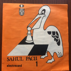 sahul pacii 1 ilie stepan chess of peace disc single 7" vinyl muzica pop C.S 219