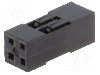 Conector 4 pini, seria NSR/NDR, pas pini 2.54mm, NINIGI - NDR-04
