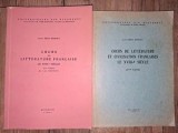 Cours de litterature francaise le XVIII-e siecle 1, 2 - Irina Badescu