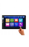 Player auto 2DiN, Radio FM, MirrorLink, Mp5, Ecran 7 inch, Bluetooth, Touchscreen, Divix, AVI, USB, SD Card, AUX, 12v