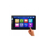 Player auto 2DiN, Radio FM, MirrorLink, Mp5, Ecran 7 inch, Bluetooth, Touchscreen, Divix, AVI, USB, SD Card, AUX, 12v