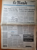 Ziarul francez &quot;le monde&quot; 30 decembrie 1989-articol si foto revolutia romana
