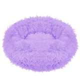 Culcus moale, pentru caine/pisica, violet, 90 cm, Springos