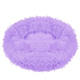 Cumpara ieftin Culcus moale, pentru caine/pisica, violet, 90 cm, Springos